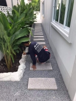 ปูแผ่นทางเดิน – ภาพผลงานที่ 5